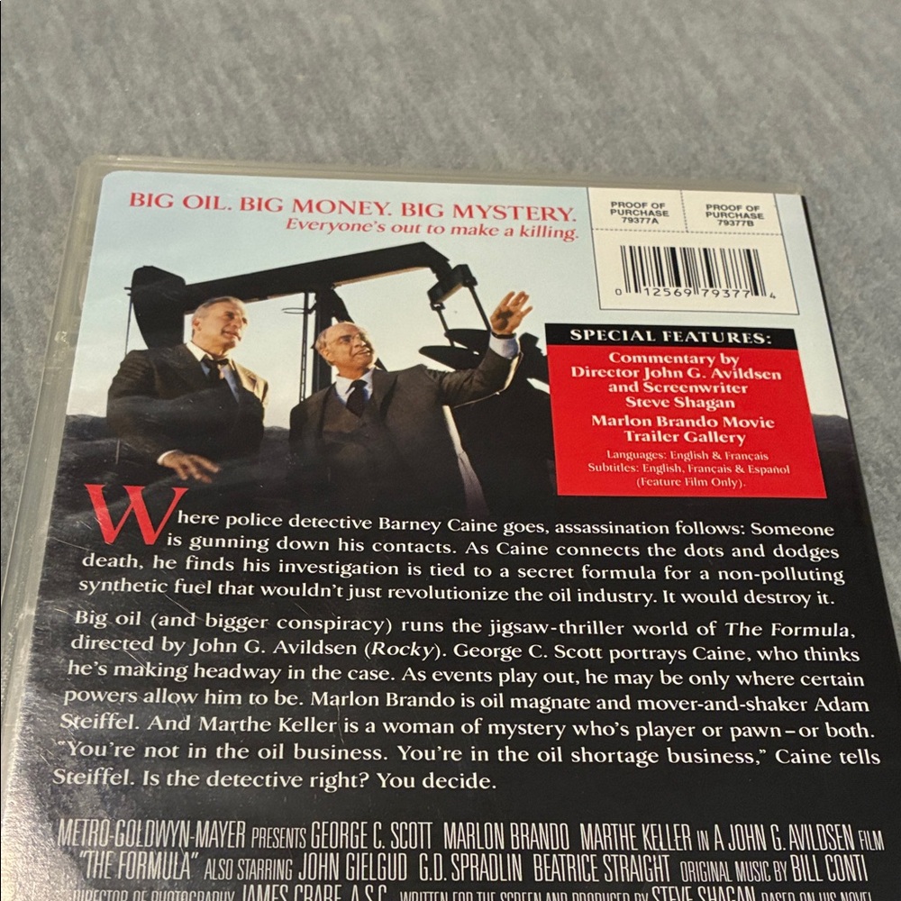The Formula DVD - Picture 2 of 3